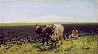 Die Rast, 1874 von Nikolai Alexeyevich Bogatov